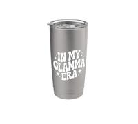 En mi época de glamour, abuela glamorosa, abuela divertida Vaso térmico de acero inoxidable de doble pared