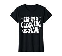 En mi época de obstrucción, Divertido Equipo de Baile, Profesor de Baile, clogger Camiseta gráfica económica, Mujer, Negro, M