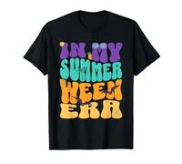 En mi época de verano, divertidas vibraciones de Halloween para mujeres y niñas Camiseta