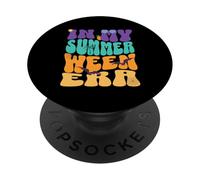 En mi época de verano, divertidas vibraciones de Halloween para mujeres y niñas PopSockets PopGrip Adhesivo