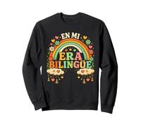 En Mi Era Bilingüe Diseño de Profesor de Lengua Dual Sudadera