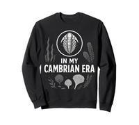En mi era cámbrica Trilobite Ciencia fósil Nerd Prehistórico Sudadera