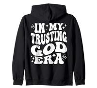 En Mi Era Confiando en Dios, Religioso, Fe Cristiana Sudadera con Capucha