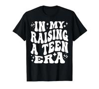 En mi era de criar a un Adolescente, Divertida mamá, papá, Padre de un Adolescente Camiseta gráfica económica, Hombre, Negro, L