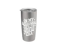En mi era de enfermera de salud conductual, Psicología de salud mental RN Vaso térmico de acero inoxidable de doble pared