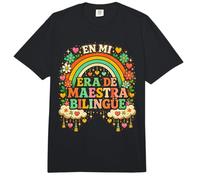 En Mi Era De Maestra Bilingüe Profesor de Dos Idiomas Comfort Colors Adult Heavyweight T-Shirt