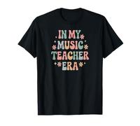 En Mi Era de Maestro de Música Retro Setentera Camiseta