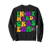 En mi era de Mardi Gras Sudadera