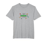 En mi era de Primer Grado: Cargando Nostalgia de la Escuela para niños Camiseta, Hombre Tallas Grandes, Gris Jaspeado, 4X Alto