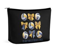 En mi era del Voleibol, Neceser de Maquillaje con Lazos para Mujer, Bolsa de cosméticos, Neceser de Viaje, Bolsa de Aseo, Bolsas de Almacenamiento para el baño.