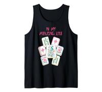 En Mi Era Mahjong Jugar Mahjong Juego Social Club Camiseta sin Mangas