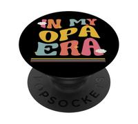 En mi era Opa, Abuelo alemán, Divertido, Familiar, Maravilloso, Retro PopSockets PopGrip Adhesivo