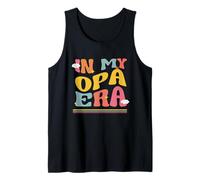 En Mi Era Opa Alemán Abuelo Divertido Familia Groovy Retro Camiseta sin Mangas