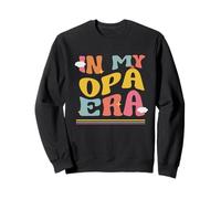 En Mi Era Opa Alemán Abuelo Divertido Familia Groovy Retro Sudadera
