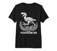 En Mi Era Pleistoceno Divertido Terror Paleontología Paleontología Ciencia Camiseta Premium