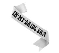 En Mi Faja de la Era de la Novia, Tamaño Libre Faja de Novia con Alfiler Fajas de Despedida de Soltera Decoración Bride Sash Accesorios de Regalos para Regalos de Dama de Honor de Boda