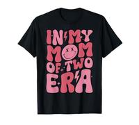 En Mi Mamá De Dos Era Divertidos Gemelos Mamá Vida Maternidad Camiseta