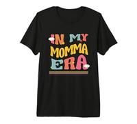 En Mi Momma Era Divertido Familia Juego de Palabras Groovy Mamá Retro Coincidencia Camiseta Premium