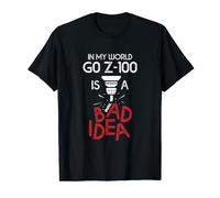 En mi mundo G0 Z-100 es una mala idea código de maquinista CNC Camiseta