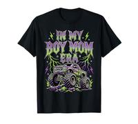 En Mi Niño Mamá Era Lindo Monster Truck para Madres Maternidad Camiseta