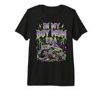 En Mi Niño Mamá Era Lindo Monster Truck para Madres Maternidad Camiseta Premium