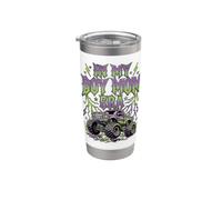 En Mi Niño Mamá Era Lindo Monster Truck Para Madres Maternidad Vaso térmico de acero inoxidable de doble pared