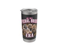 En mi novia salvaje Era Bachelorette Vaso térmico de acero inoxidable de doble pared