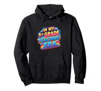 En mi primer primer grado enseñanza era leyendo matemáticas divertido maestro Sudadera con Capucha