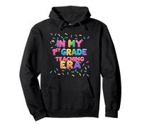 En mi primer primer grado enseñanza era leyendo matemáticas divertido maestro Sudadera con Capucha