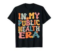 En Mi Salud Pública Era Retro Groovy Salud Pública Vida Camiseta