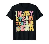 En mi STEAM Teacher Era Groovy Maestro Apreciación Camiseta