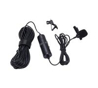 en Micrófono Rotación de 360 Grados 3.5 Mm Jack Reducción de Ruido Cardioide Lapela de Micrófono de Micrófono