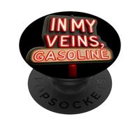 En mis venas, gasolina para una fuerza imparable PopSockets PopGrip Adhesivo