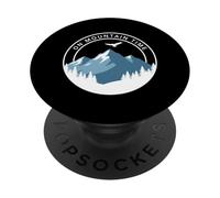 En Montaña Tiempo Senderismo Rutas Vintage Camping Naturaleza Bosque PopSockets PopGrip Adhesivo