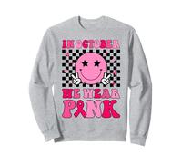 En Octubre Nos ponemos Cara Sonriente Rosa Concientización sobre el cáncer de Mama Sudadera
