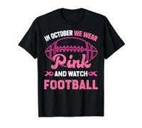 En Octubre Nos vestimos de Rosa y vemos el cáncer de Mama de fútbol Camiseta