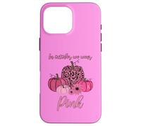 En Octubre usamos Conciencia sobre el cáncer de Mama de Calabaza Rosa Carcasa para iPhone 16 Pro MAX