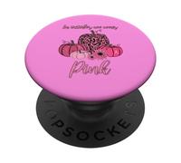 En Octubre usamos Conciencia sobre el cáncer de Mama de Calabaza Rosa PopSockets PopGrip Adhesivo