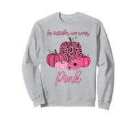 En Octubre usamos Conciencia sobre el cáncer de Mama de Calabaza Rosa Sudadera