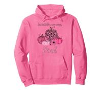 En Octubre usamos Conciencia sobre el cáncer de Mama de Calabaza Rosa Sudadera con Capucha