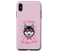 En Octubre usamos Guerrero Rosa de concientización sobre el cáncer de Mama Carcasa para iPhone XS MAX