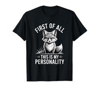 En Primer Lugar, Este es mi Personalidad Funny Fox Camiseta