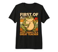 En Primer Lugar, Jesús Piensa Que Soy un Gran Maestro Camiseta Premium