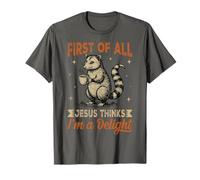 En Primer Lugar, Jesús Piensa Que Soy una Delicia Zarigüeya Divertida Camiseta