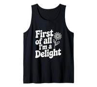En Primer Lugar, Soy un Amante de Las Flores de delicias Camiseta sin Mangas