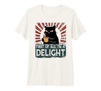 En Primer Lugar, Soy un Gato deleite Camiseta Premium