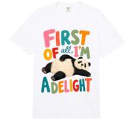 En Primer Lugar, Soy un Panda de delicias Comfort Colors Adult Heavyweight T-Shirt