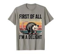 En primer lugar, soy una delicia divertido zarigüeya enojada zarigüeya Camiseta