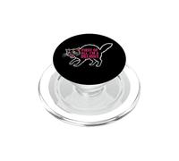 En Primer Lugar, Soy una Delicia - Funny Black Cat Lover Meme Cat PopSockets PopGrip para MagSafe