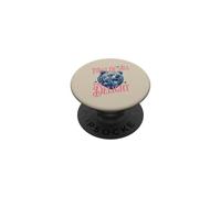 En Primer Lugar, Soy una Delicia, Grity Bear, atrevida, irónica, Vintage PopSockets PopGrip Adhesivo